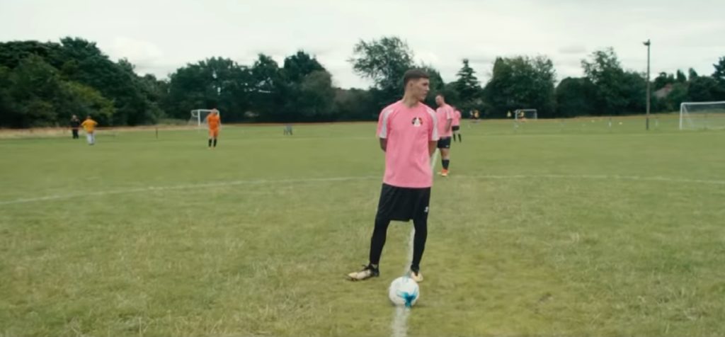 Black Country Fusion FC players in the Carling #MadeLocal campaign