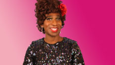 Ebony Rose Dark in drag (PinkNews)