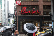 Chick-Fil-A opened in Manhattan in 2015, but Rider University does not want the fast food restaurant on its campus, causing a dean to resign.