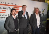 Richard Hammond, Jeremy Clarkson and James May attend a screening of 'The Grand Tour' season 3 held at The Brewery on January 15, 2019 in London, England
