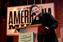 K.D. Lang accepts an award onstage during the 2018 Americana Music Honors and Awards. (Erika Goldring/Getty Images for Americana Music Association)