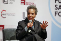 Chicago mayoral candidate Lori Lightfoot, who is the subject of a series of homophobic leaflets