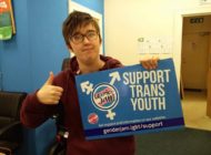 Lesbian journalist Lyra McKee supporting GenderJam NI
