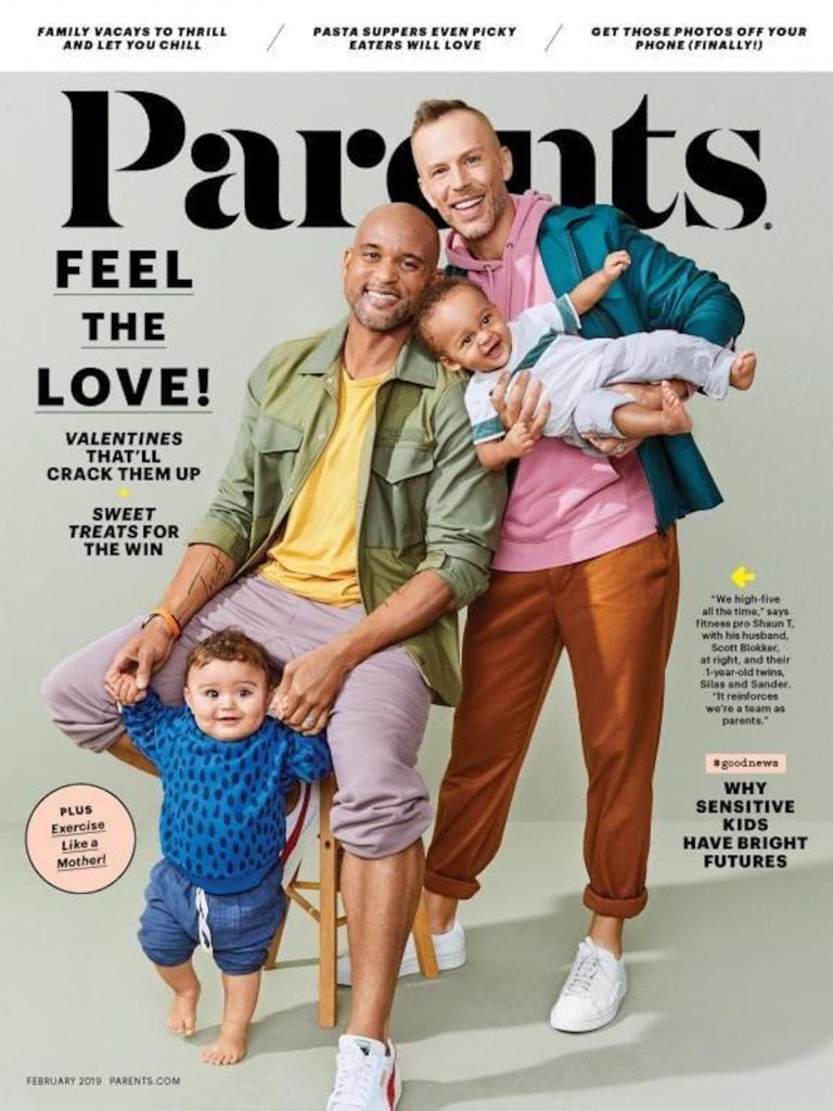 Parents magazine's front cover
