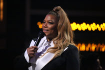 Queen Latifah onstage during the Black Girls Rock! 2018 show at New Jersey Performing Arts Center on August 26, 2018 in Newark, New Jersey.