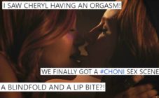 Riverdale lesbian couple Toni Topaz and Cheryl Blossom having sex on the show.