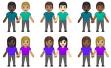These interracial same-sex couple emojis are due to be on your phone by October