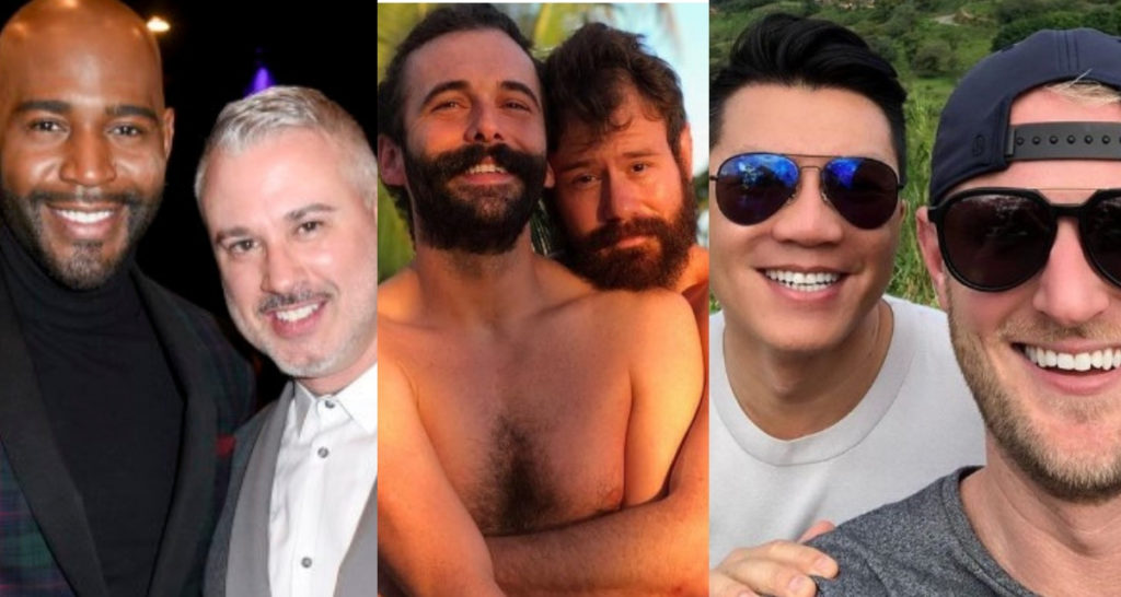 Queer Eye fab five partners, love interests and exes.