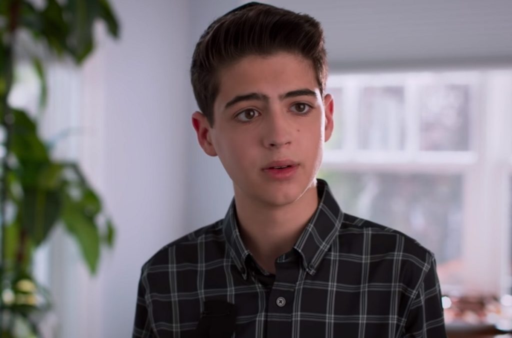 Cyrus Goodman, a character on Disney Channel show Andi Mack, after coming out to friend Jonah Beck