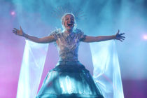 Australia contestant Kate Miller-Heidke performs during Eurovision - Australia Decides at Gold Coast Convention and Exhibition Centre on February 09, 2019 in Gold Coast, Australia