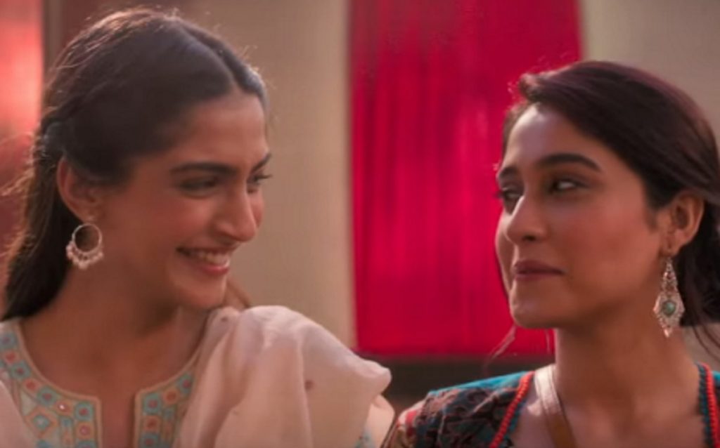 A still from Bollywood lesbian film Ek Ladki Ko Dekha Toh Aisa Laga