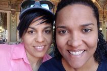 Photo of couple Chantelle Day and Vickie Bodden Bush who are fighting for the right to get married in the Cayman Islands.
