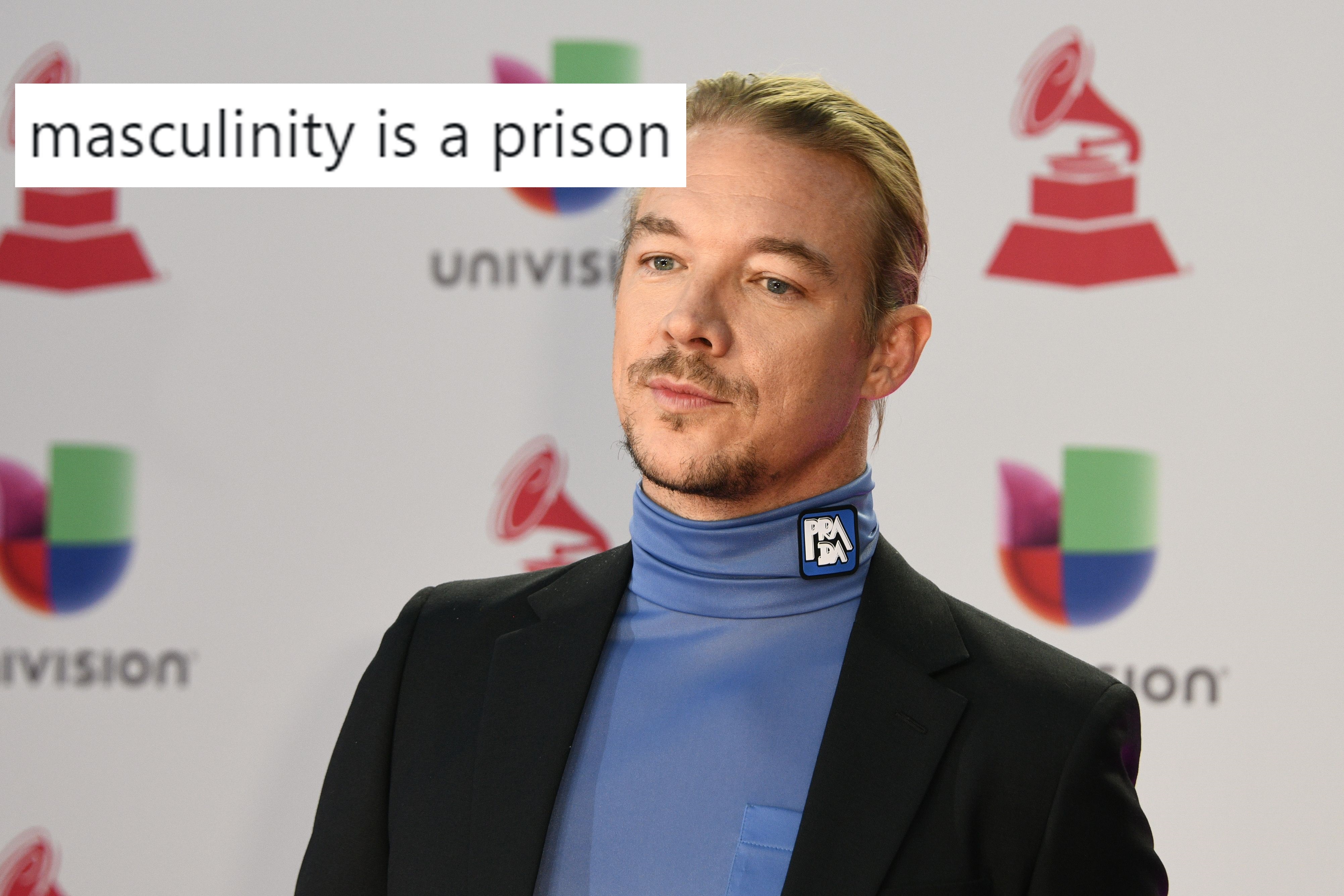 A tweet by Diplo over a picture of the US DJ arriving at the 19th Annual Latin Grammy Awards in Las Vegas, Nevada, on November 15 2018