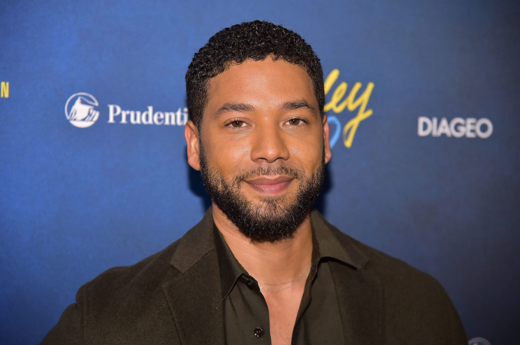 Jussie Smollett attends the Alvin Ailey American Dance Theater's 60th Anniversary Opening Night Gala Benefit at New York City Center on November 28, 2018 in New York City