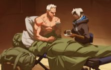 Soldier 76, also known as Jack Morrison, talks to Ana in the Overwatch story which shows he's gay