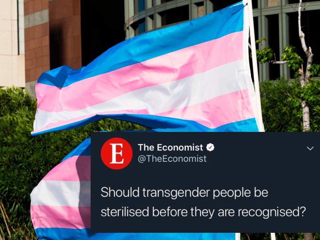 The Economist under fire for asking if transgender people should be sterilised