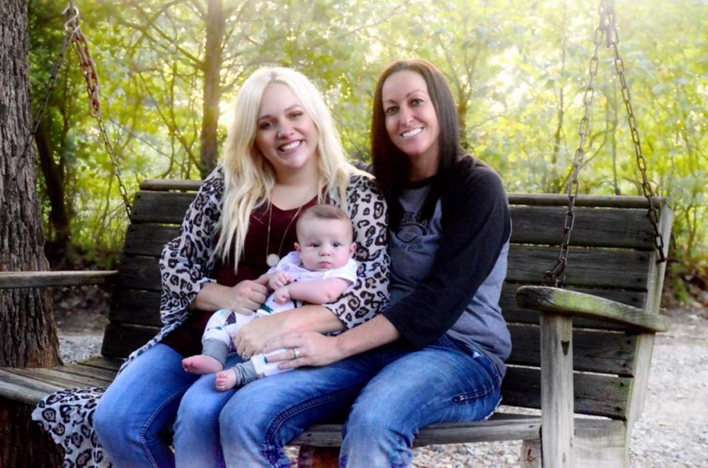 LGBT+ science made it possible for these two married women to be pregnant with the same baby.