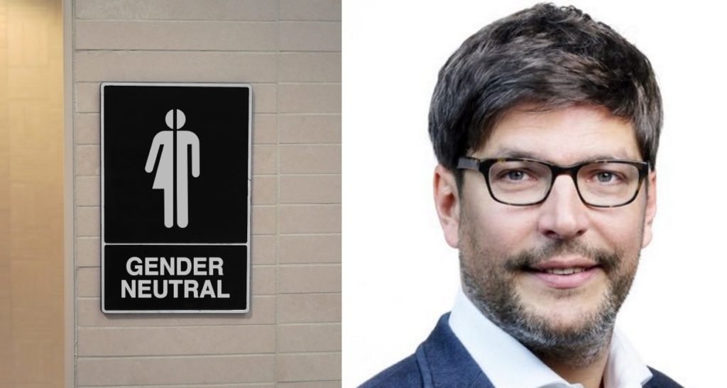 Berlin gender-neutral toilets and Dirk Behrendt