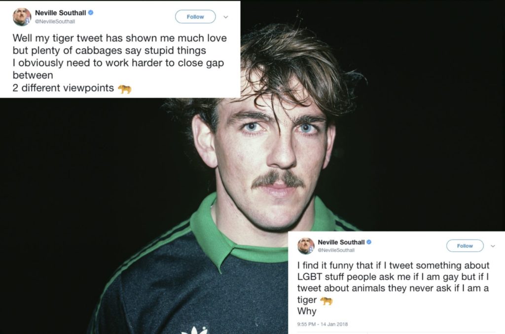 Neville Southall tiger tweets