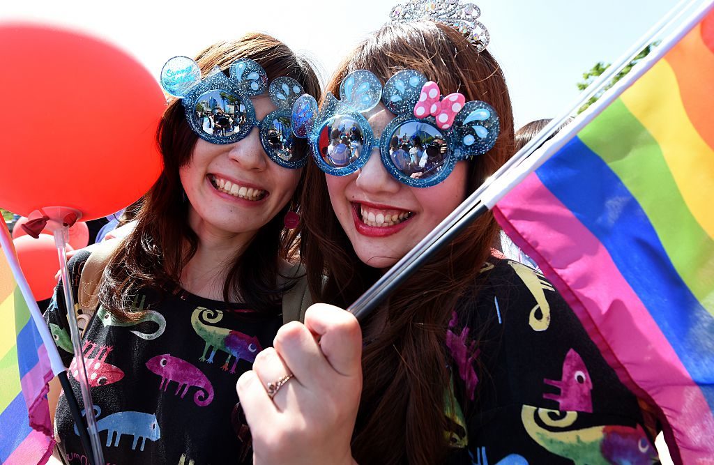 Lesbians at Pride