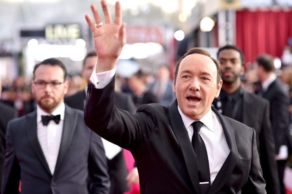 LOS ANGELES, CA - JANUARY 30: Actor Kevin Spacey attends The 22nd Annual Screen Actors Guild Awards at The Shrine Auditorium on January 30, 2016 in Los Angeles, California. 25650_013 (Photo by Dimitrios Kambouris/Getty Images for Turner)
