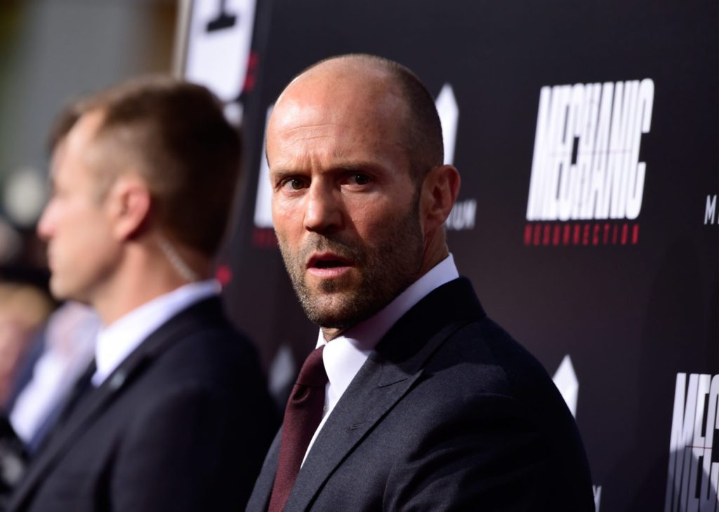 HOLLYWOOD, CA - AUGUST 22: Actor Jason Statham attends the premiere of Summit Entertainment's "Mechanic: Resurrection" at ArcLight Hollywood on August 22, 2016 in Hollywood, California. (Photo by Frazer Harrison/Getty Images)