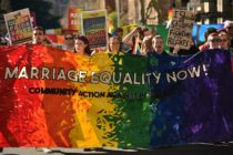 same-sex marriage rally in Sydney, Australia