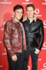 Tom Daley and Dustin Lance Black (Photo by Tim P. Whitby/Tim P. Whitby/Getty Images)