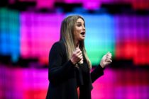 Transgender rights advocate and former Olympian Caitlyn Jenner delivers a speech during the 2017 Web Summit in Lisbon on November 9, 2017. Europe's largest tech event Web Summit is being held at Parque das Nacoes in Lisbon from November 6 to November 9. / AFP PHOTO / PATRICIA DE MELO MOREIRA (Photo credit should read PATRICIA DE MELO MOREIRA/AFP/Getty Images)