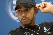 World's Formula One British driver Lewis Hamilton attends a press conference of the FIA (International Automobile Federation) on December 8, 2017 in Paris. / AFP PHOTO / CHRISTOPHE SIMON (Photo credit should read CHRISTOPHE SIMON/AFP/Getty Images)