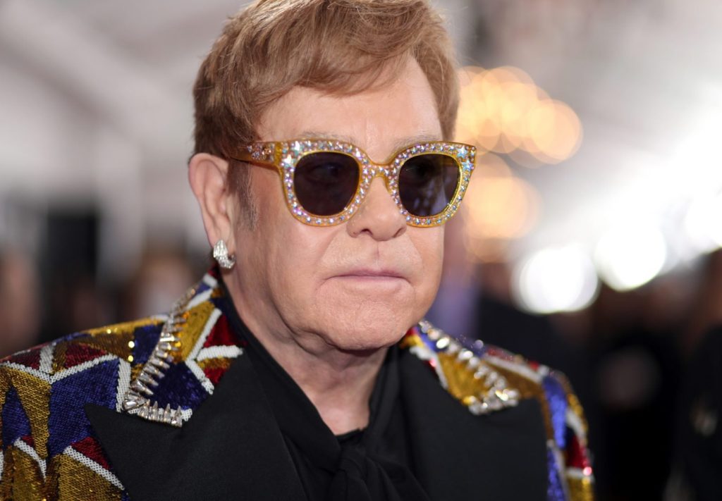 NEW YORK, NY - JANUARY 28: Recording artist Sir Elton John attends the 60th Annual GRAMMY Awards at Madison Square Garden on January 28, 2018 in New York City. (Photo by Christopher Polk/Getty Images for NARAS)