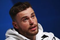 PYEONGCHANG-GUN, SOUTH KOREA - FEBRUARY 11: United States Freestyle skier Gus Kenworthy answers questions at a press conference at the Main Press Centre during the PyeongChang 2018 Winter Olympic Games on February 11, 2018 in Pyeongchang-gun, South Korea. (Photo by Ker Robertson/Getty Images)