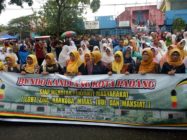 Anti-LGBT+ march in Padang, West Sumatra, Indonesia