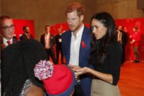 Prince Harry and his fiancee US actress Meghan Markle visit the Terrence Higgins Trust World AIDS Day charity fair (Getty)