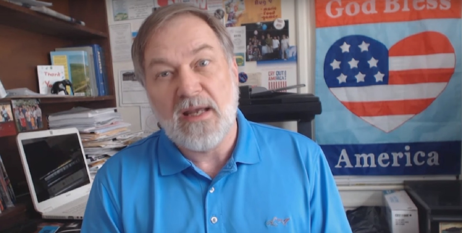 Republican activist Scott Lively has claimed that God removed Donald Trump from office because he was too accepting of homosexuality.