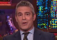 Andy Cohen speaks to the camera on Watch What Happens Live with Andy Cohen
