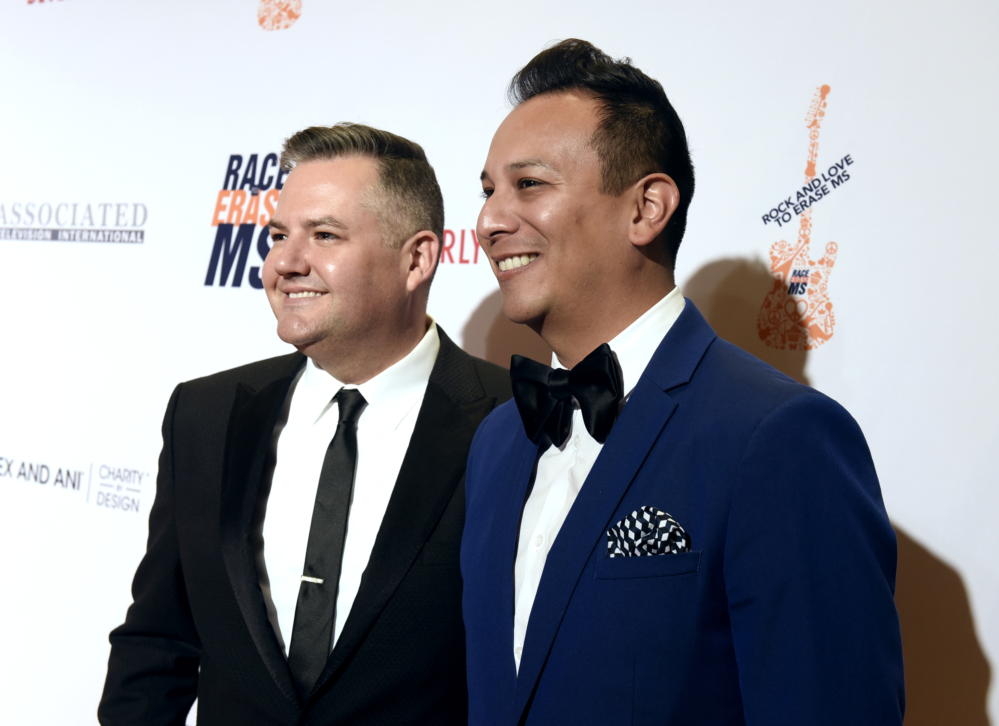 Ross Mathews and Salvador Camarena attend the 23rd Annual Race To Erase MS Gala