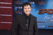 Zach Barack at the Spider-Man Far From Home premiere