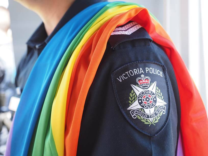 Brenton Erkens-Goss gay LGBT+ police officer
