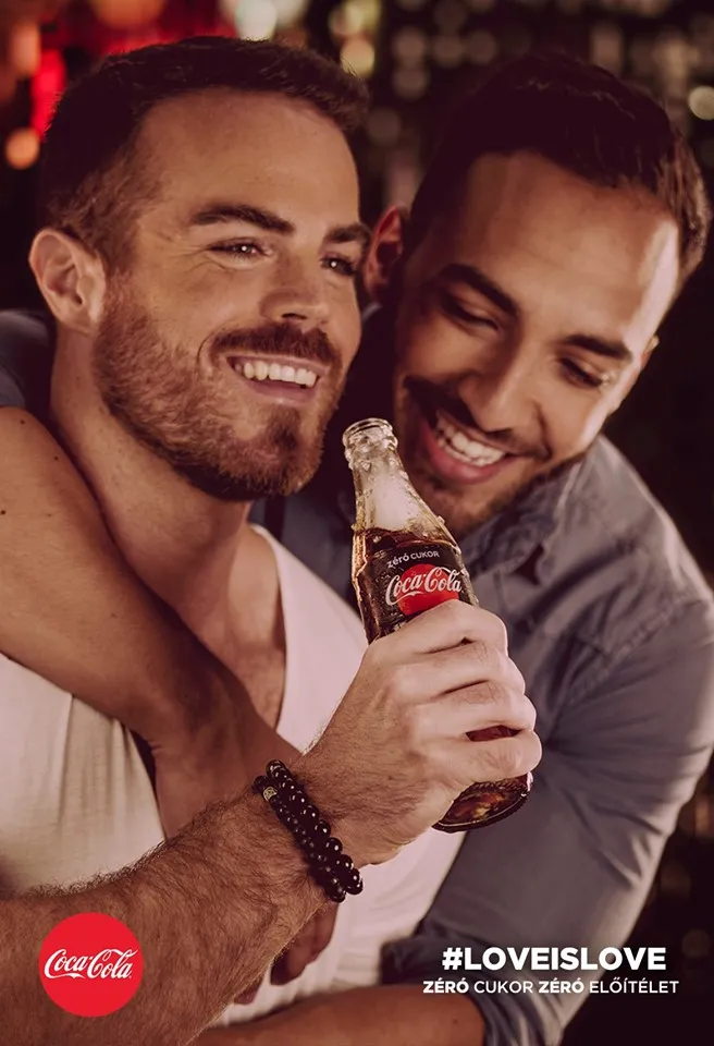 Coca-Cola Hungary same-sex advert