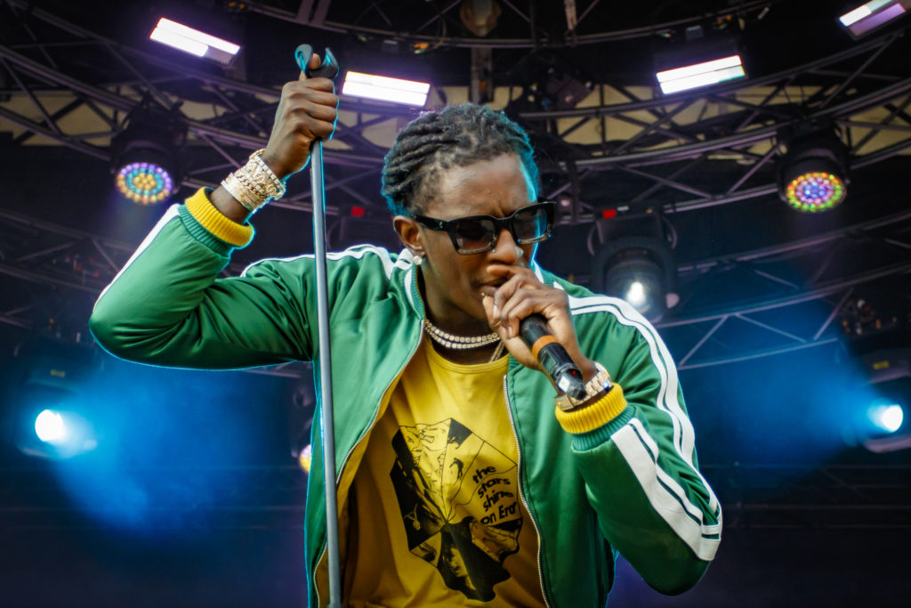 Young Thug has declared himself the 'straightest man in the world.'