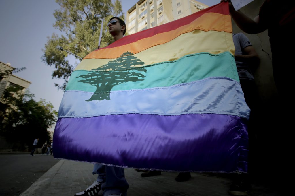 Lebanon Pride flag