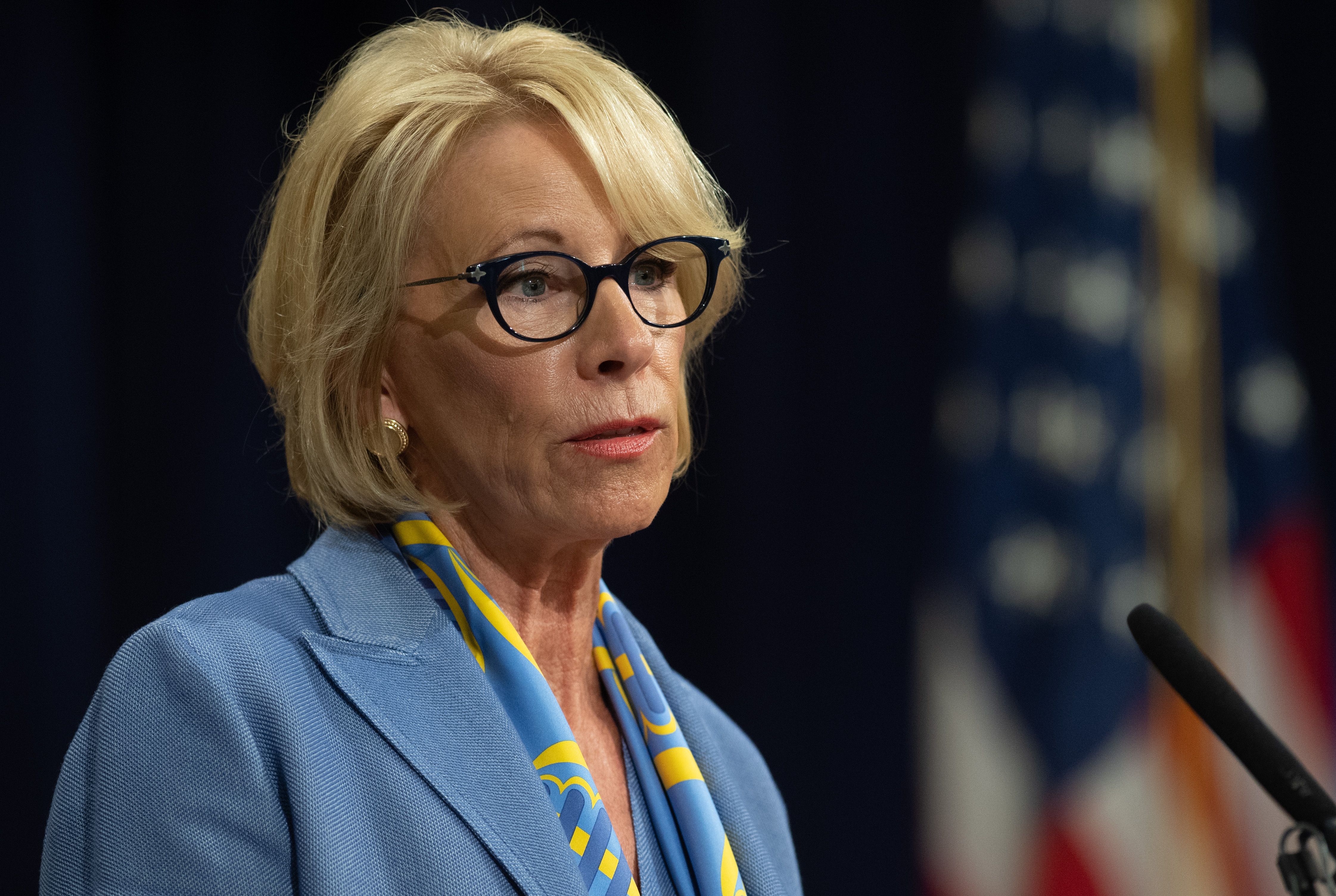 US Secretary of Education Betsy DeVos s set to pay a visit to a school that bans gay teachers