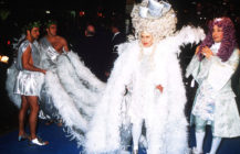 Elton John dressed as Louis XVI