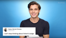 Antoni Porowski revealed a lot in a recent interview.(Screen capture via Buzzfeed)