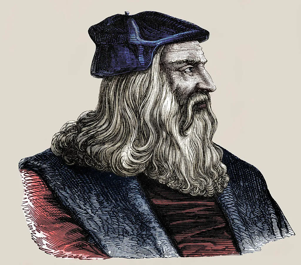 15th century comic strip reveals Leonardo da Vinci was mocked for being gay