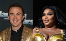 Malcolm in the Middle actor Frankie Muniz (L) had a very oddly specific request for singer Lizzo. (David Livingston via Getty/Theo Wargo via Getty)