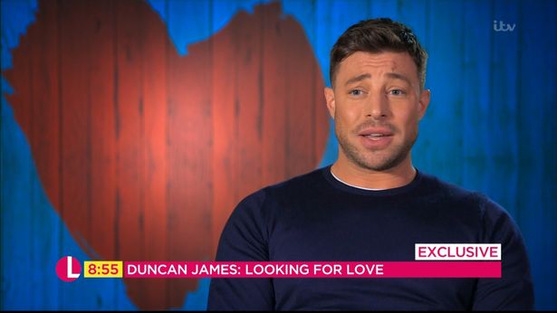 Singer Duncan James tells First Dates Hotel viewers his nervousness over dating a man in the public eye. (Screen capture via ITV)