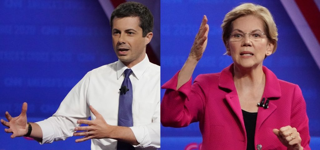 Pete Buttigieg and Elizabeth Warren explained why they don't support plans to scrap tax exemption status for churches