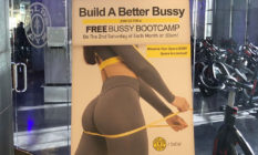 A poster for a 'build a better bussy' bootcamp